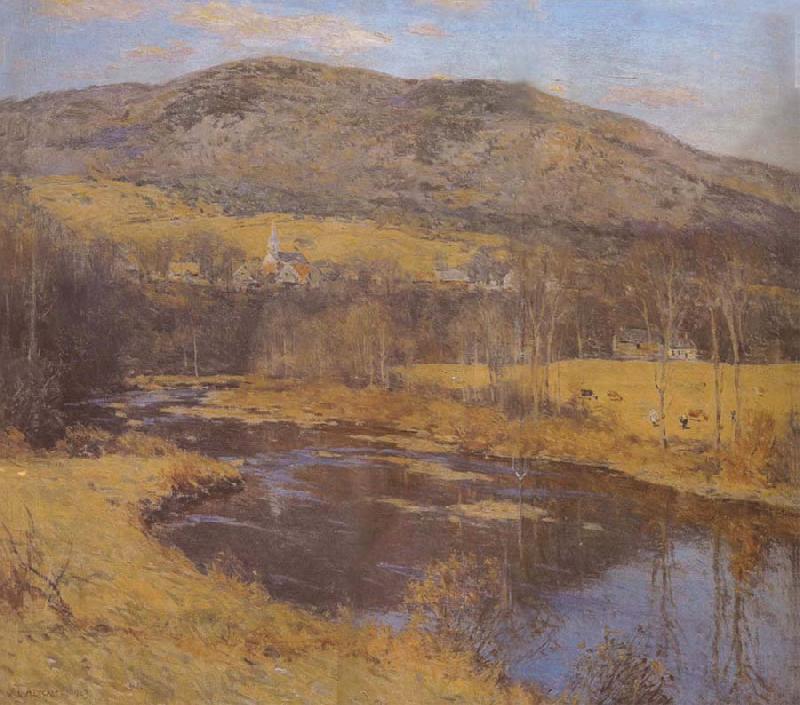 Metcalf, Willard Leroy The North Country oil painting picture
